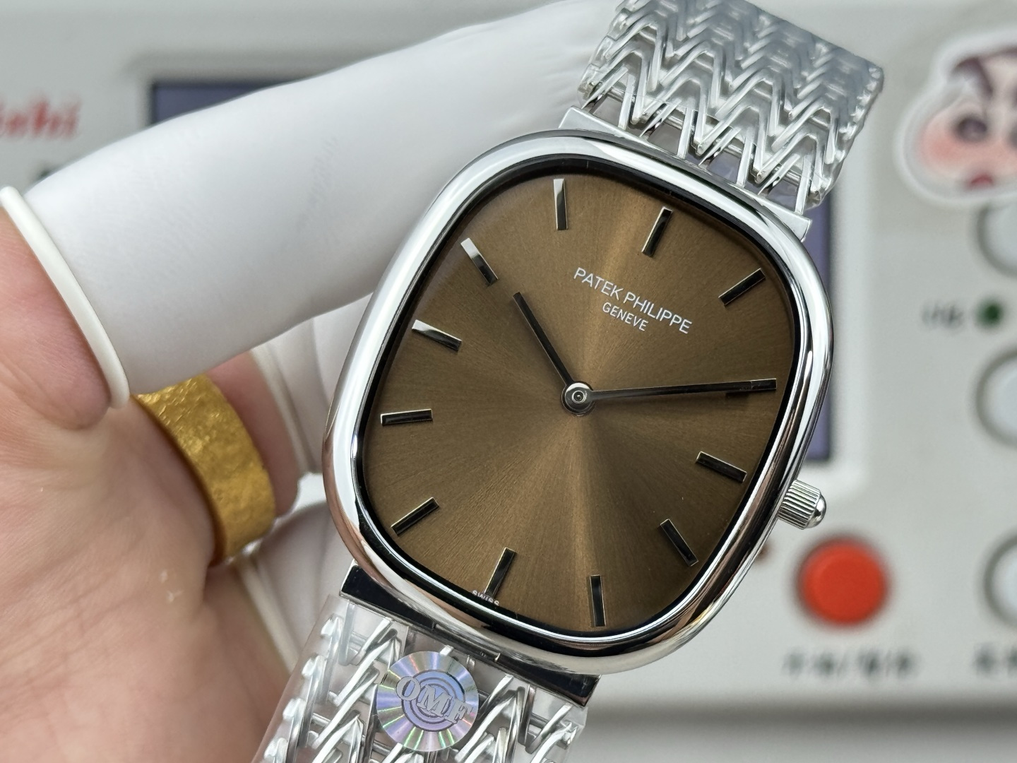 Patek Philippe Golden Ellipse Automatic OMF Factory Configuration 5F2513 1:1 Superclone - Image 3
