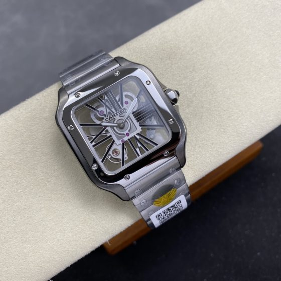 Cartier Santos de Cartier Skeleton 39.8 mm AF Factory Configuration 58CF17 1:1 Superclone