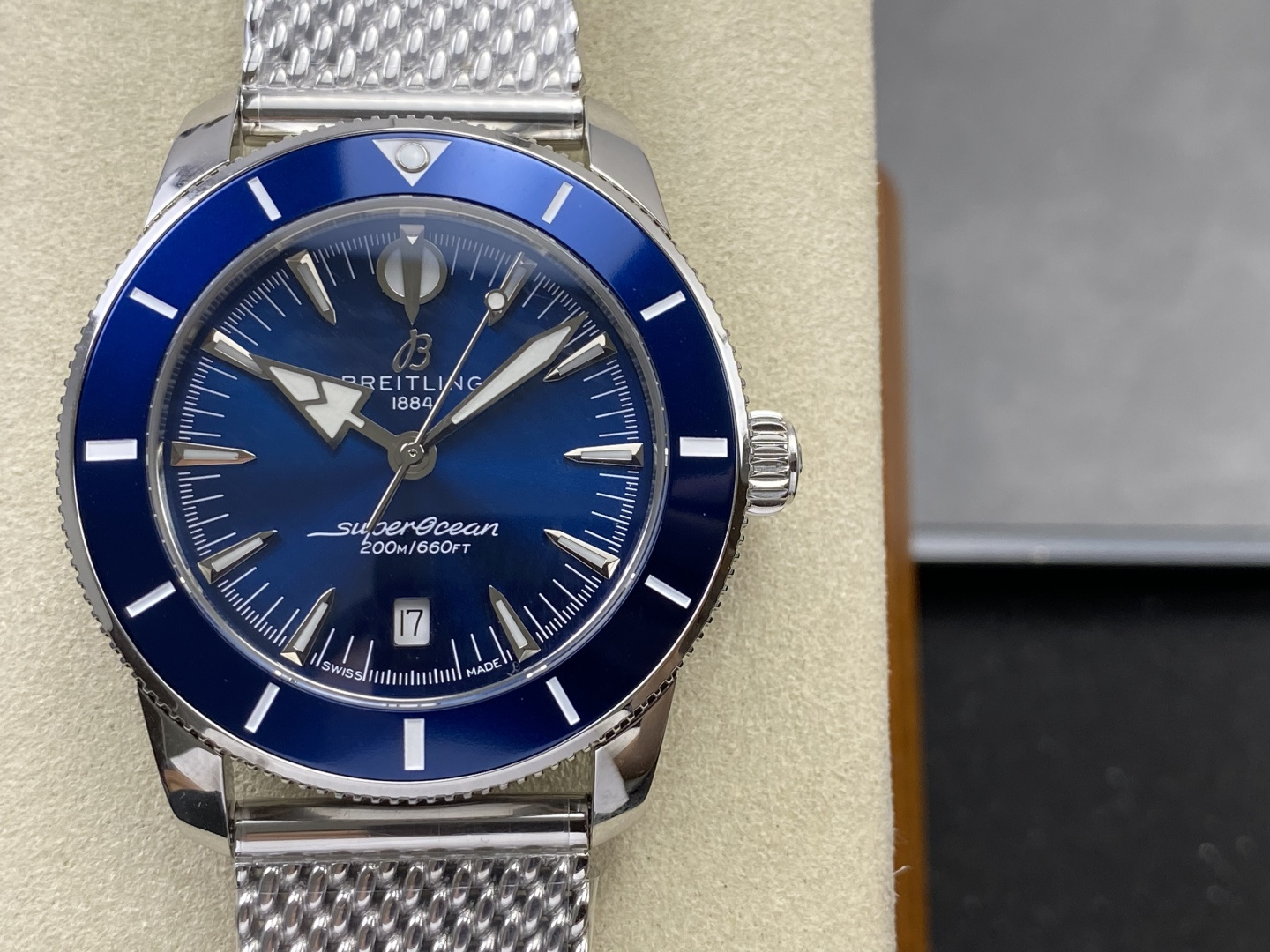 Breitling Superocean Heritage Date display Automatic BLS Factory Configuration D55009 1:1 Superclone - Image 8