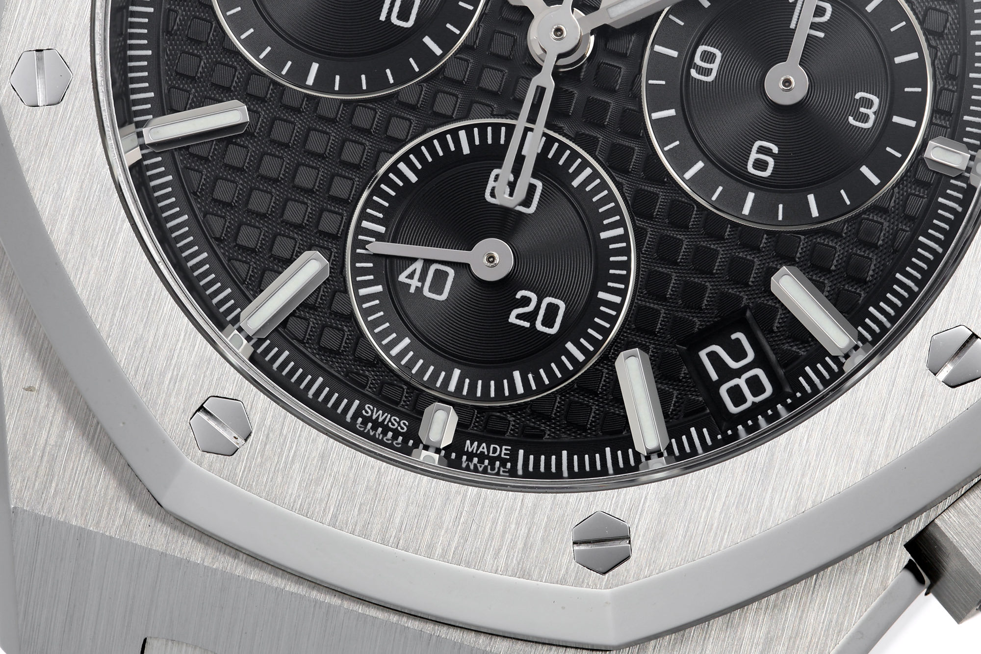 Audemars Piguet Royal Oak 26240ST Stainless steel Stainless-steel bracelet 41 mm Chronograph ZF Factory Configuration 51E6F0 1:1 Superclone - Image 13