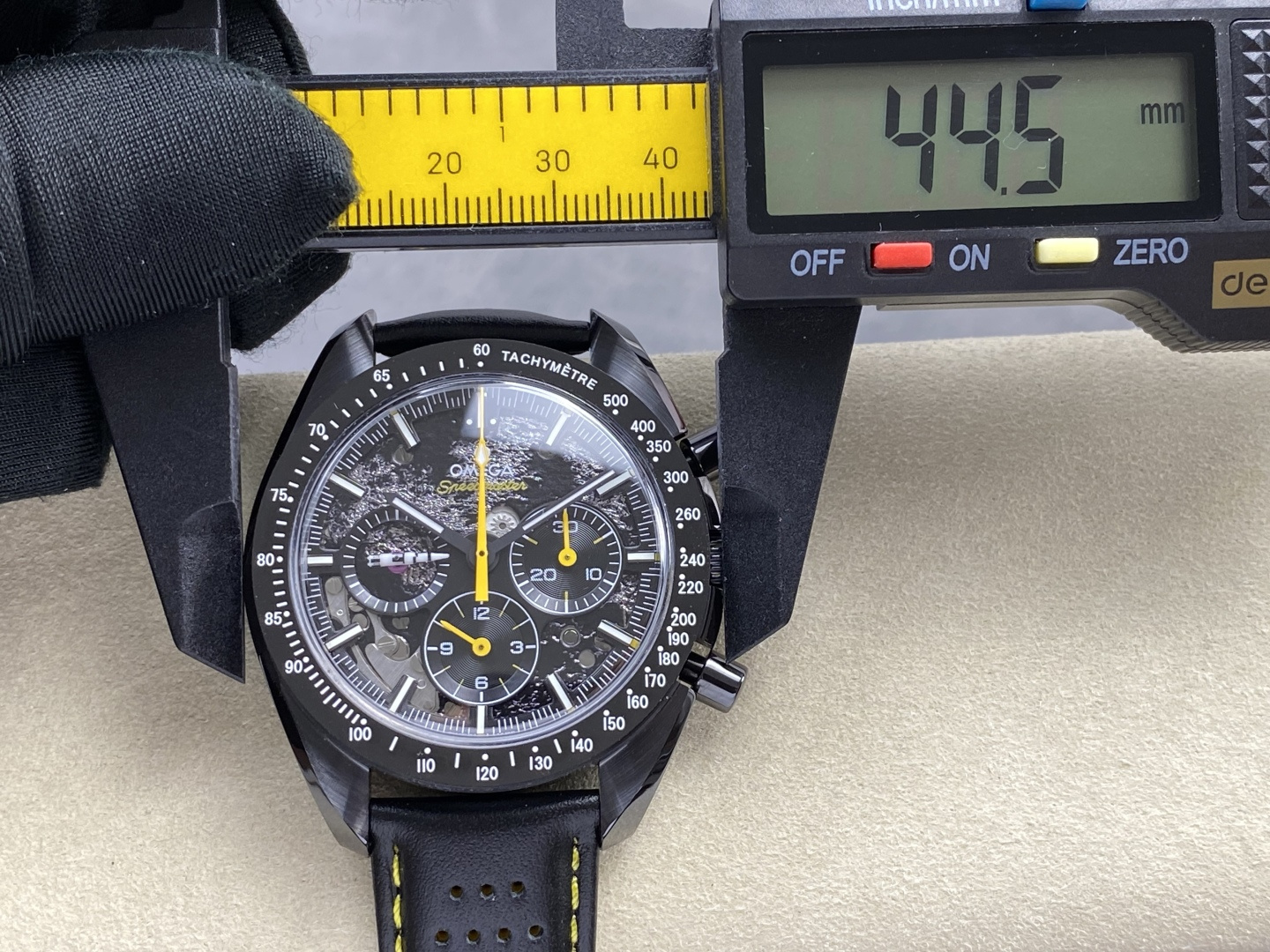 Omega Speedmaster Dark Side of the Moon Manual Chronograph 4E4890 1:1 Superclone - Image 6