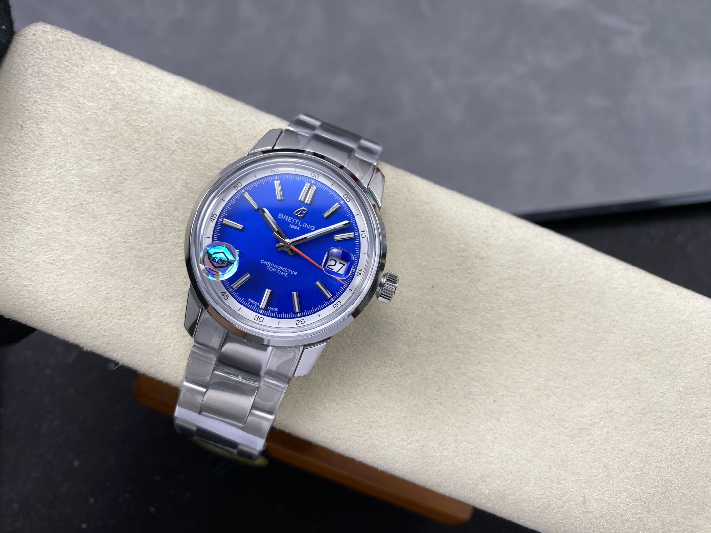 Breitling Top Time Stainless-steel bracelet 38 mm BLS Factory Configuration 65AD2E 1:1 Superclone - Image 4