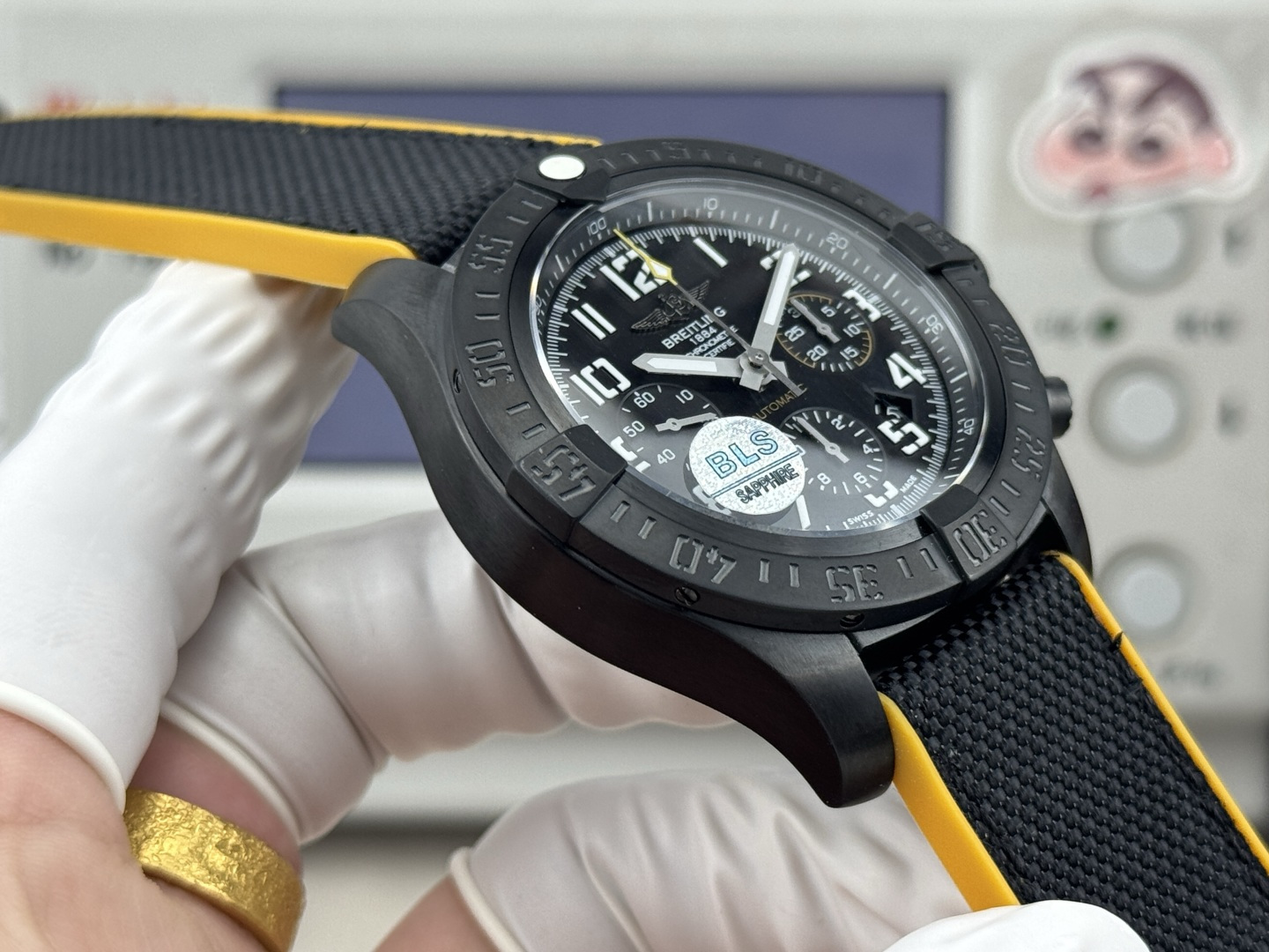 Breitling Avenger Stainless steel 45 mm Chronograph BLS Factory Configuration A26E63 1:1 Superclone - Image 7