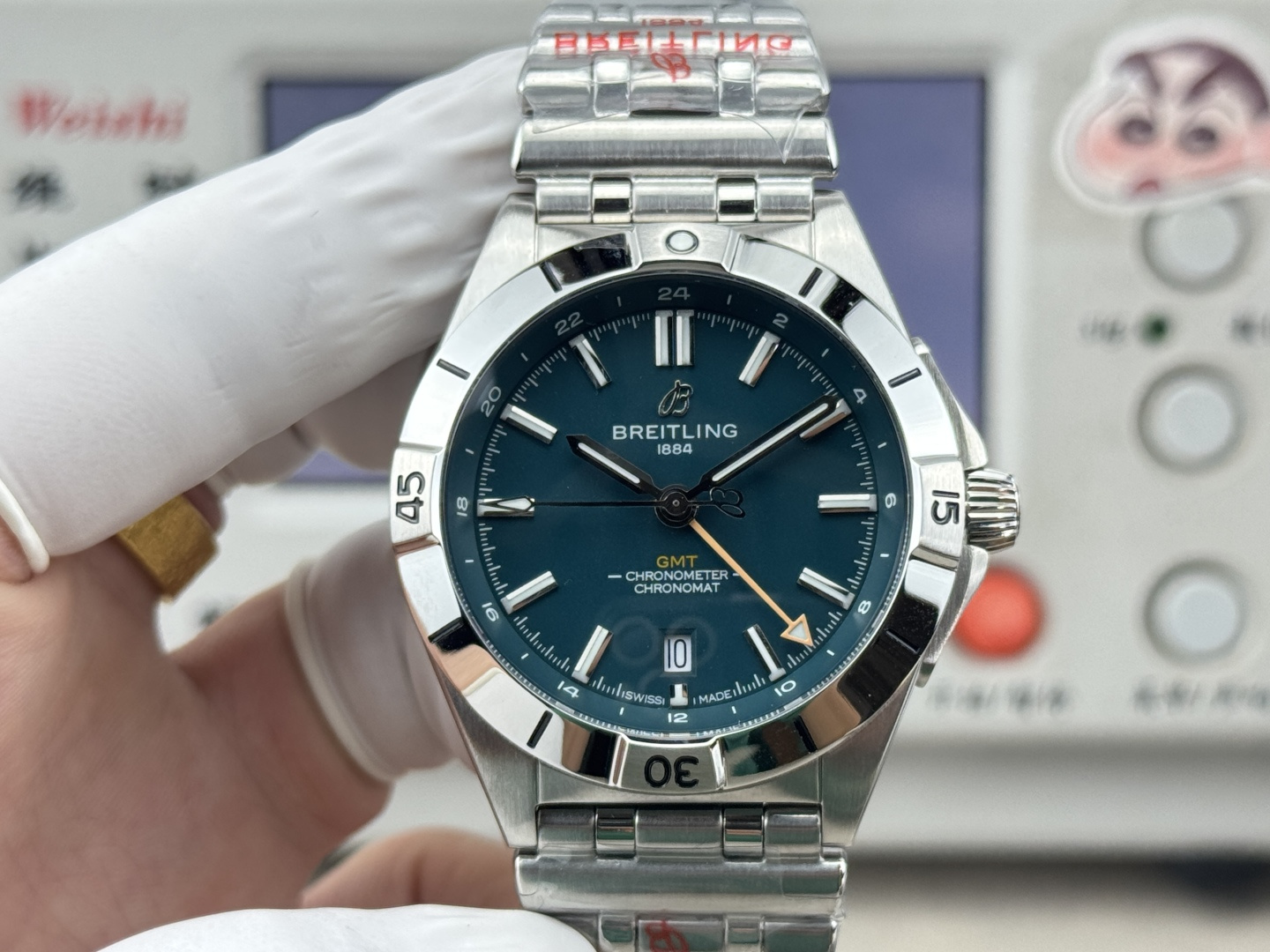 Breitling Chronomat A32398101M1A1 Stainless steel Stainless-steel bracelet 1:1 Superclone - Image 18