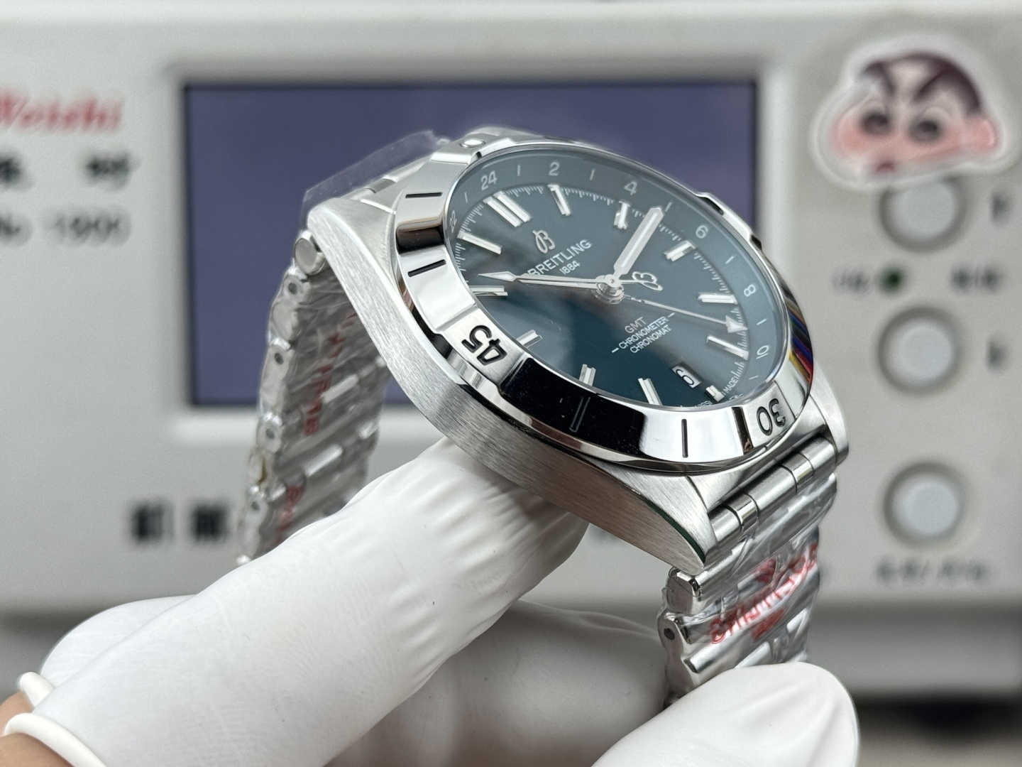 Breitling Chronomat A32398101M1A1 Stainless steel Stainless-steel bracelet 1:1 Superclone - Image 7