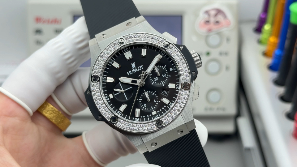 Hublot Big Bang Rubber strap 44 mm Chronograph Configuration 59ED5D 1:1 Superclone