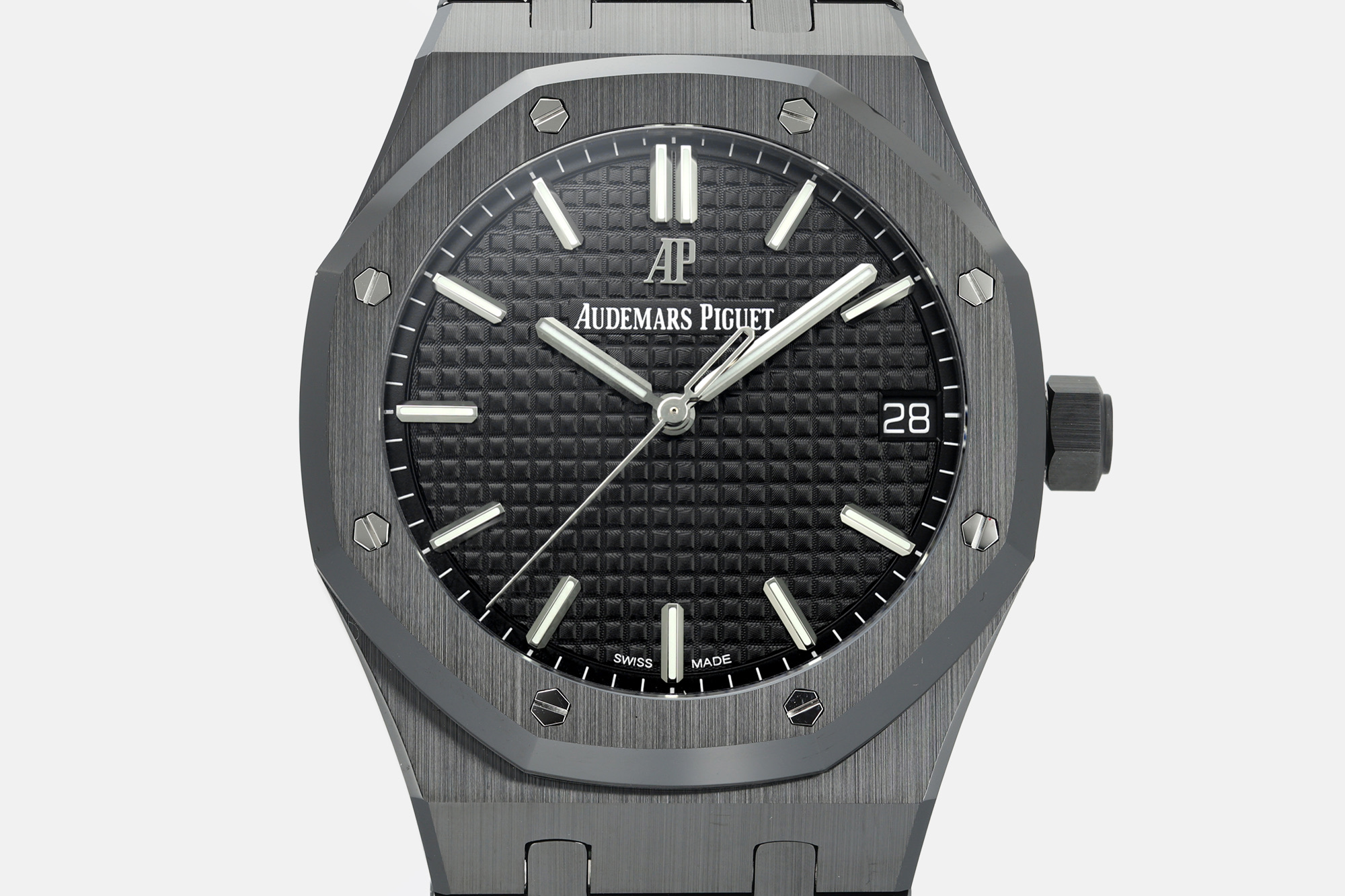 Audemars Piguet Royal Oak 15500 41 mm Date display ZF Factory Configuration 9606DB 1:1 Superclone - Image 2