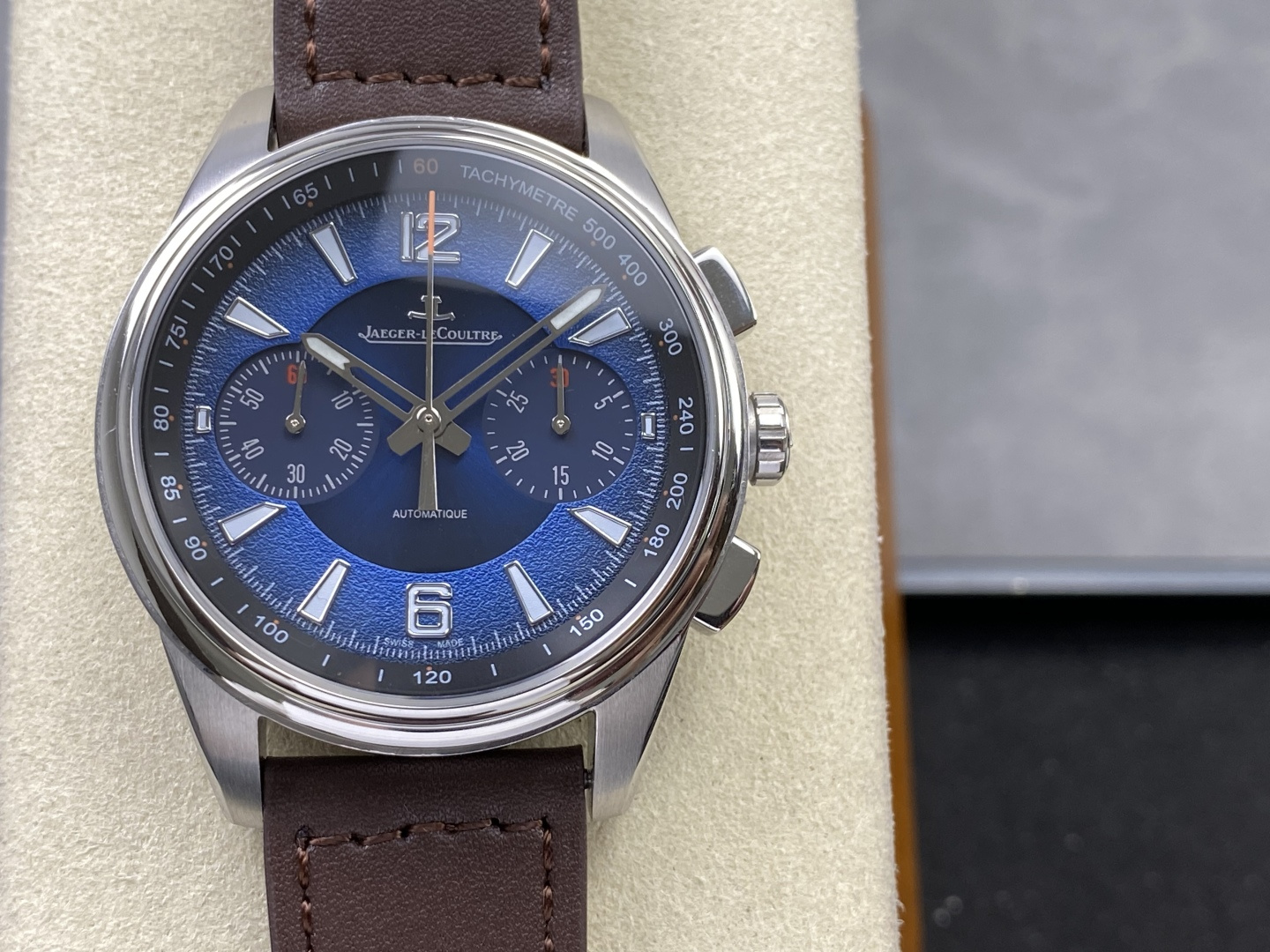 Jaeger-LeCoultre Polaris Stainless steel 42 mm Chronograph KR Factory Configuration A29C0F 1:1 Superclone - Image 7