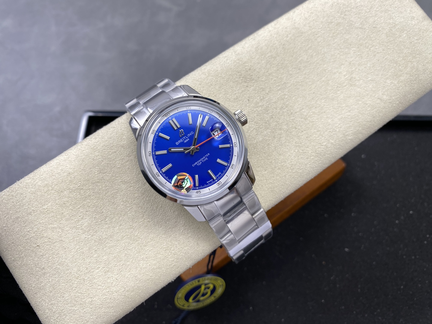Breitling Top Time Stainless-steel bracelet 38 mm BLS Factory Configuration 65AD2E 1:1 Superclone