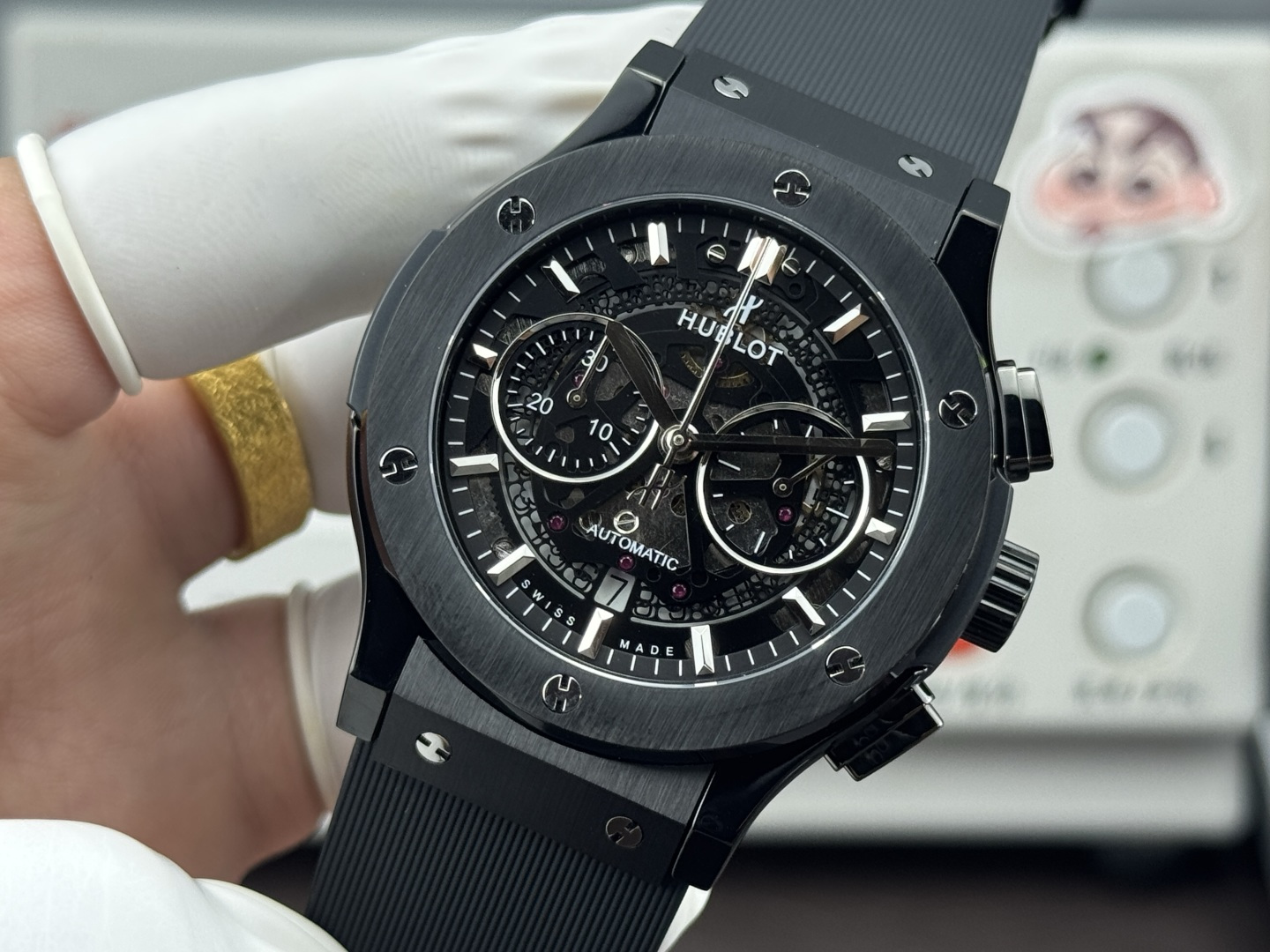 Hublot Classic Fusion Stainless steel 45 mm Chronograph Configuration 63EC12 1:1 Superclone - Image 6
