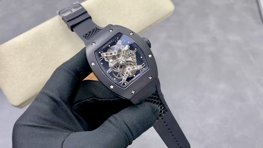Richard Mille RM 027 RM027 Titanium Rubber strap Tourbillon Configuration CAB09C 1:1 Superclone