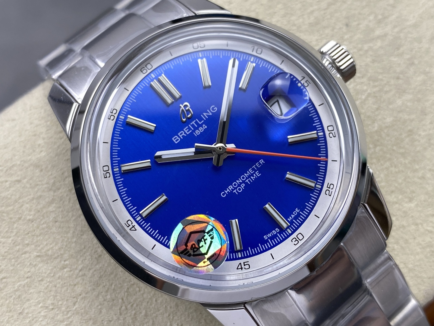 Breitling Top Time Stainless-steel bracelet 38 mm BLS Factory Configuration 65AD2E 1:1 Superclone - Image 7