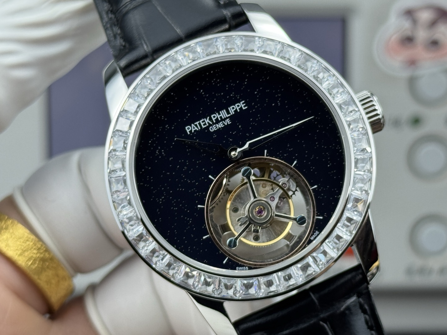 Patek Philippe Grand Complications 42 mm Tourbillon Manual-wind Configuration 38B987 1:1 Superclone - Image 6