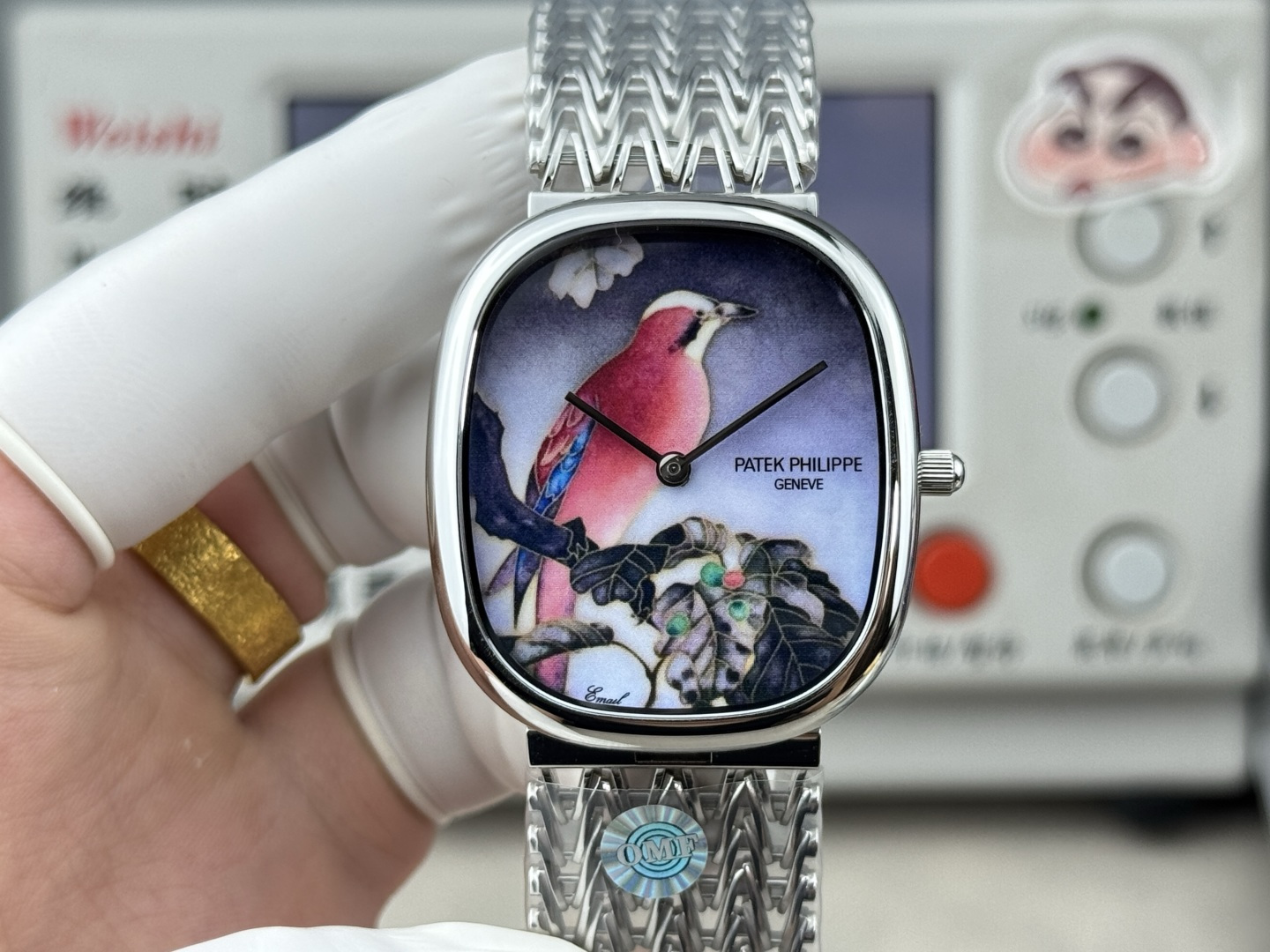 Patek Philippe Golden Ellipse 5738/50J-011 Yellow-Crested Cockatoo 1:1 Superclone - Image 3