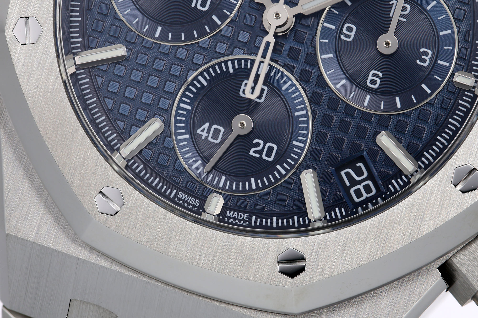 Audemars Piguet Royal Oak 26240ST Stainless steel Stainless-steel bracelet 41 mm Chronograph ZF Factory Configuration 51E6F0 1:1 Superclone - Image 11