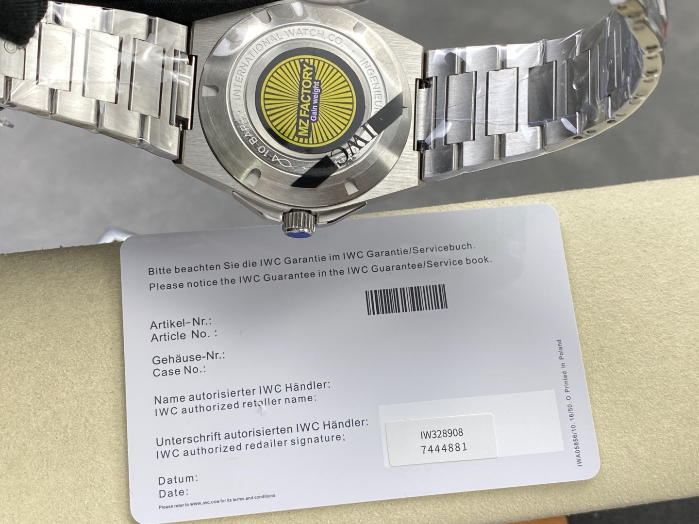 IWC Ingenieur Automatic 40 IW328903 1:1 Superclone - Image 18