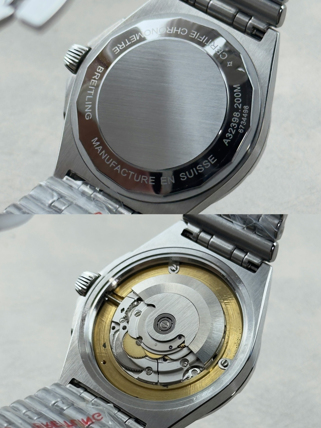 Breitling Chronomat A32398101M1A1 Stainless steel Stainless-steel bracelet 1:1 Superclone - Image 66