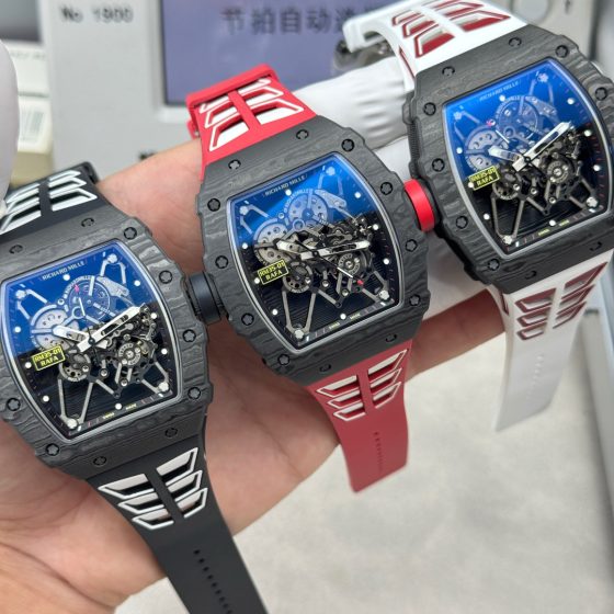Richard Mille RM 035 RM35-01 Black dial Rubber strap Configuration 0A4A30 1:1 Superclone