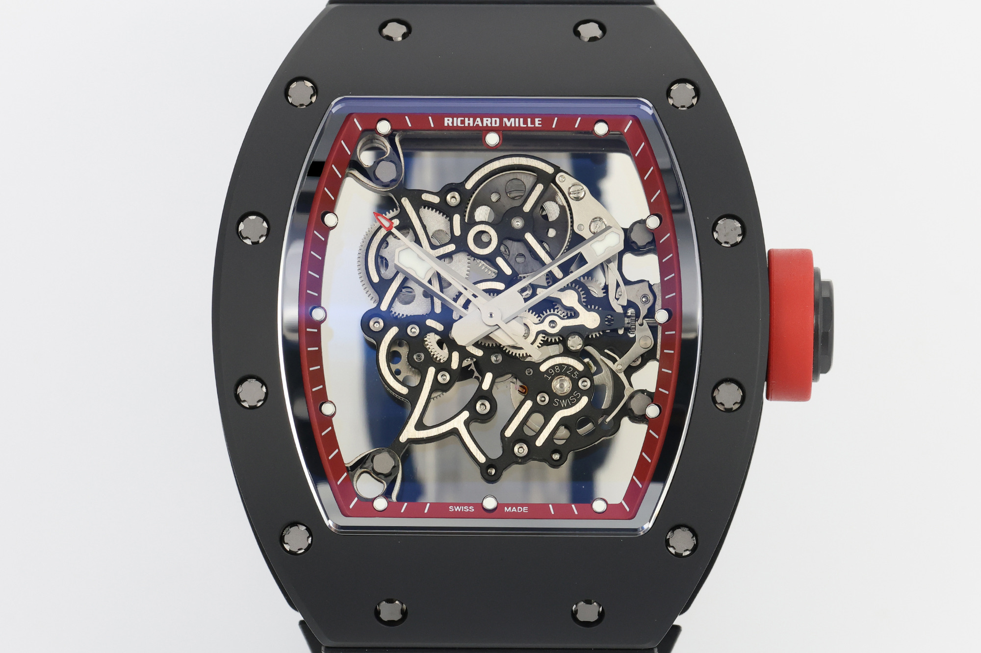 Richard Mille RM 055 RM055 Black Ceramic 42.70 mm Manual-wind ZF Factory Configuration 6705AE 1:1 Superclone - Image 7