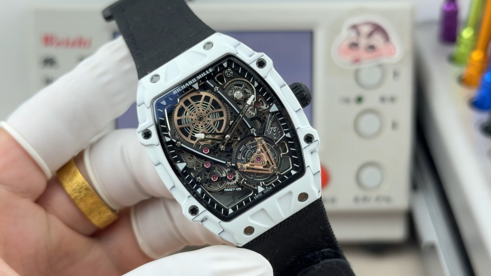 Richard Mille RM 027 RM27-05 Carbon composite Tourbillon Configuration B1DF34 1:1 Superclone