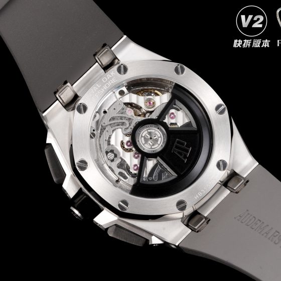 Audemars Piguet Royal Oak Offshore 26420 316 Stainless Steel Rubber strap 43 mm Date display Configuration A97B5B 1:1 Superclone