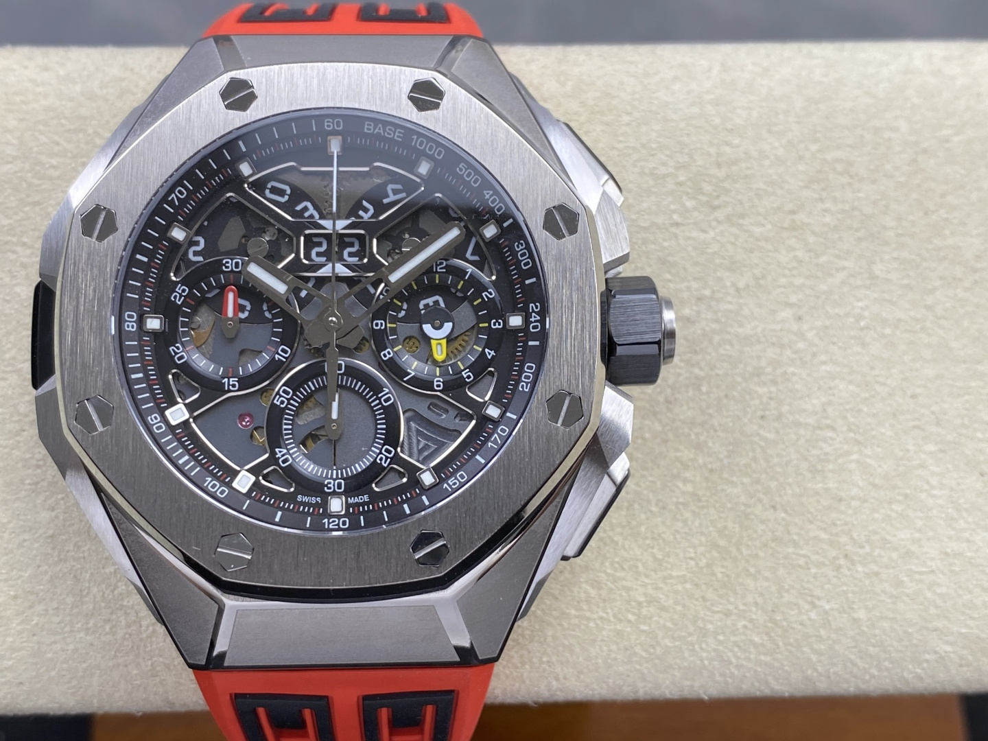 Audemars Piguet Royal Oak Concept Split-Seconds Chronograph GMT Large Date 26650TI.OO.D013CA.01 1:1 Superclone - Image 49