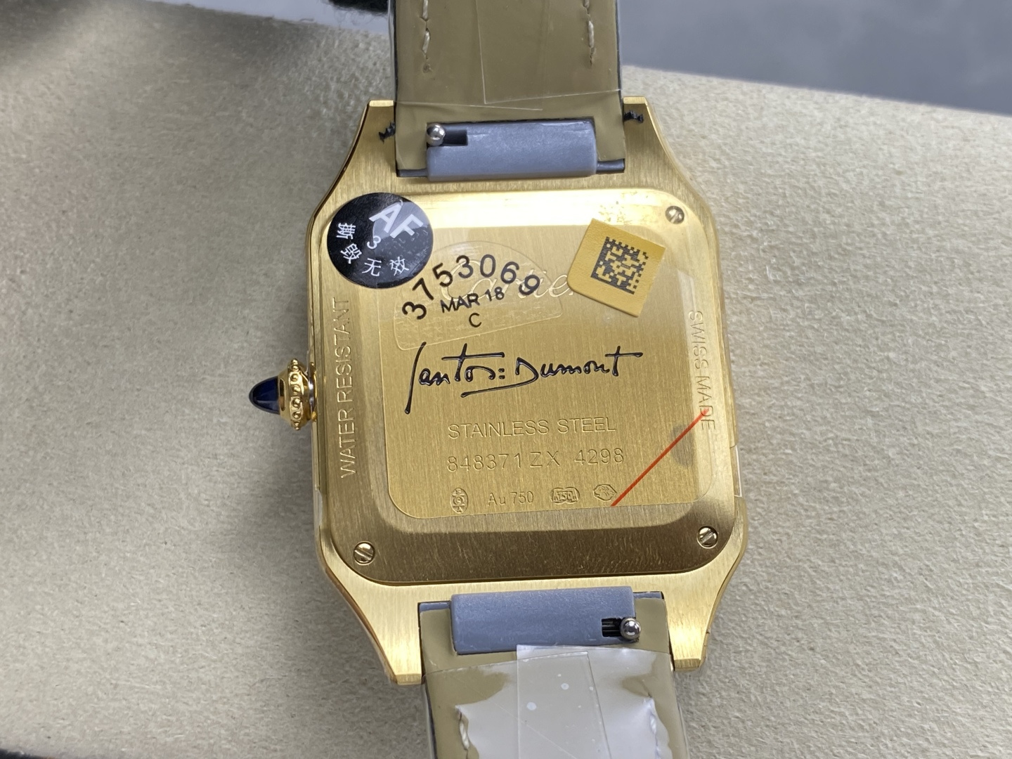 Cartier Santos-Dumont watch large model W2SA0036 1:1 Superclone - Image 6