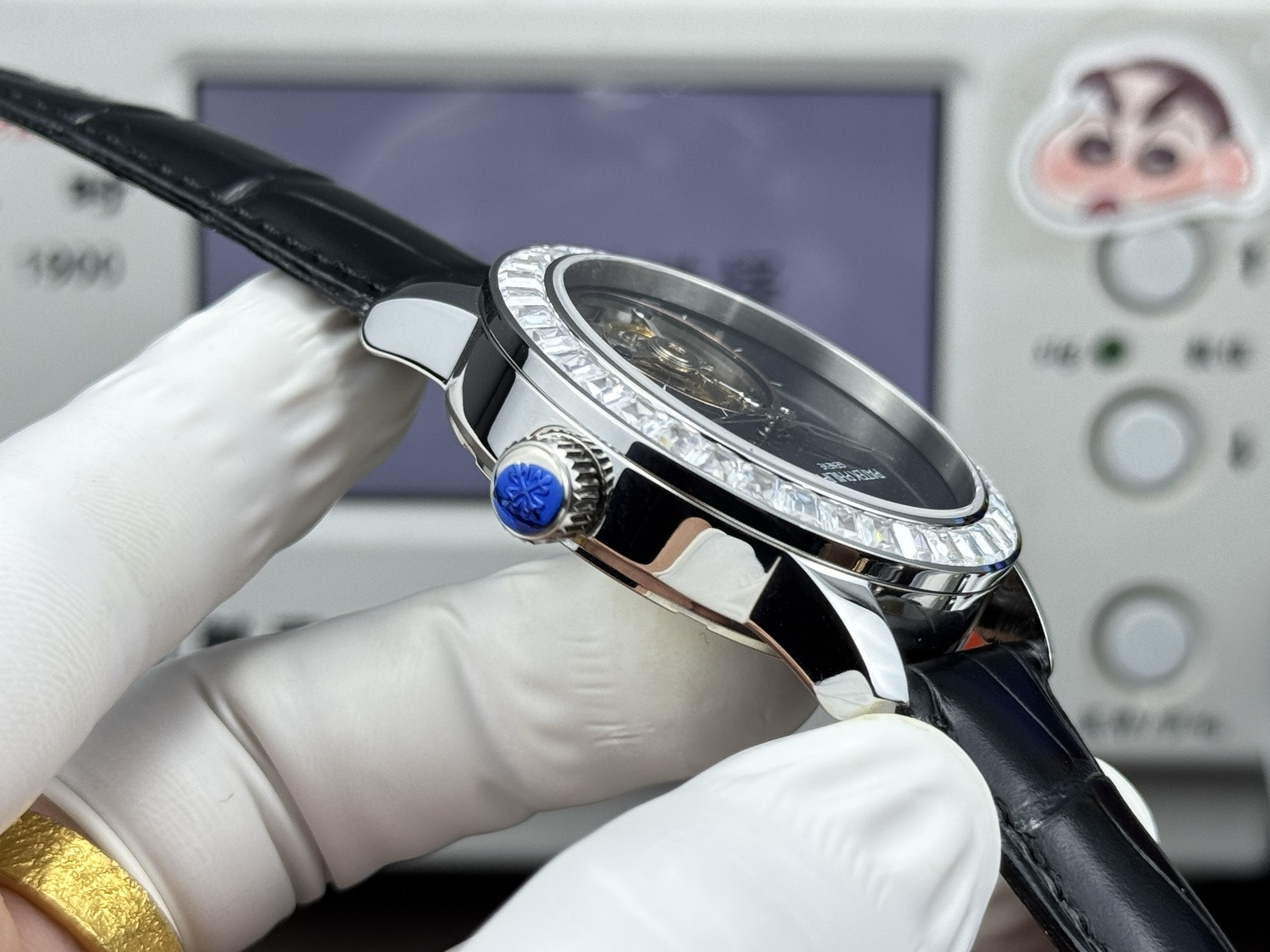 Patek Philippe Grand Complications 42 mm Tourbillon Manual-wind Configuration 38B987 1:1 Superclone - Image 3