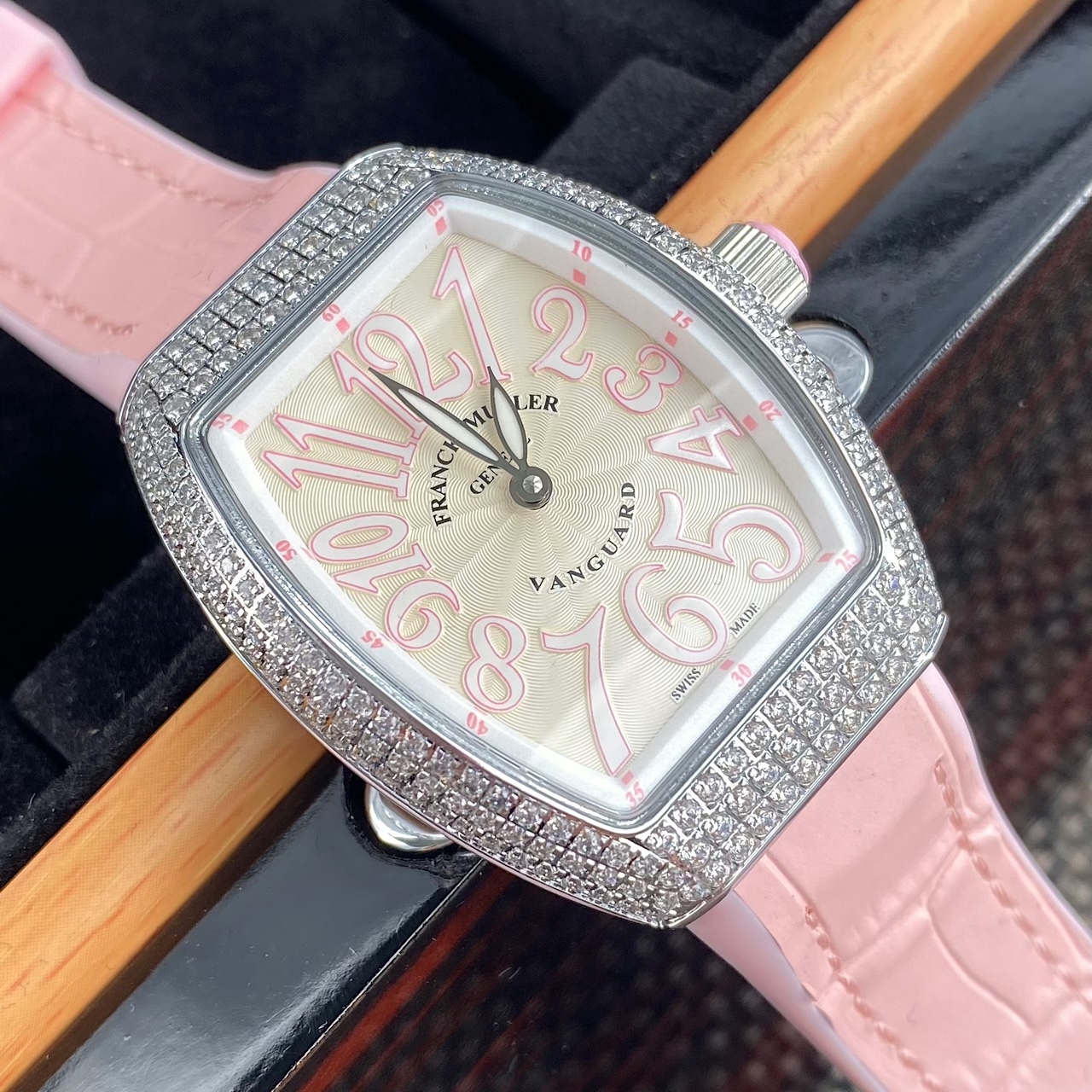 Franck Muller Vanguard V32 Leather strap 42.3 mm Configuration 0C15B9 1:1 Superclone - Image 2