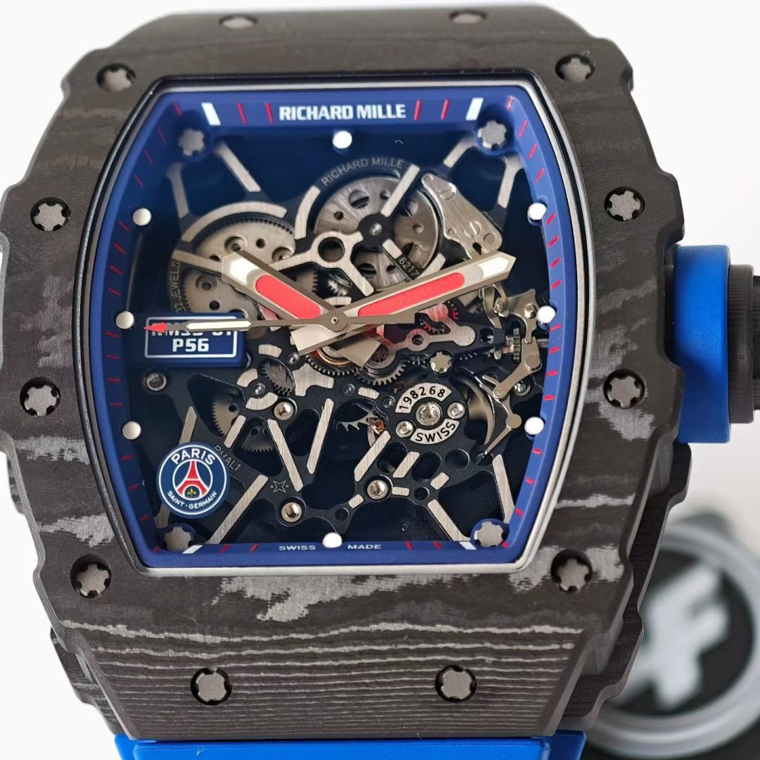 Richard Mille RM 035 RM35-01 Rubber strap 50 x 14 mm ZF Factory Configuration E622ED 1:1 Superclone - Image 10
