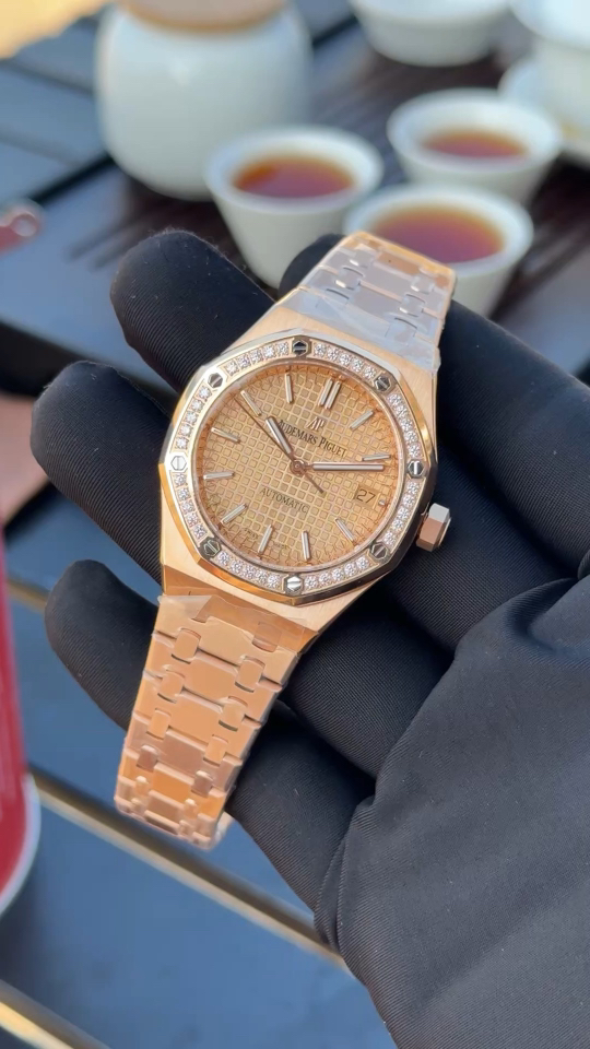 Audemars Piguet Royal Oak Stainless-steel bracelet 37 mm Tourbillon Configuration 9F399C 1:1 Superclone