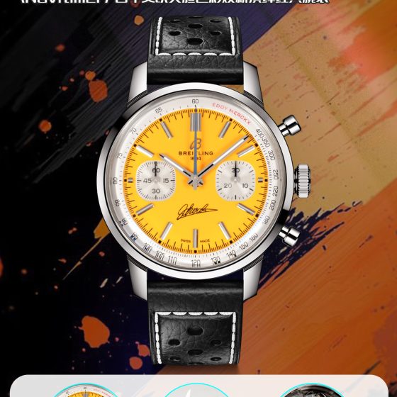 Breitling Navitimer Stainless steel Black dial 41 mm Chronograph BLS Factory Configuration 906973 1:1 Superclone
