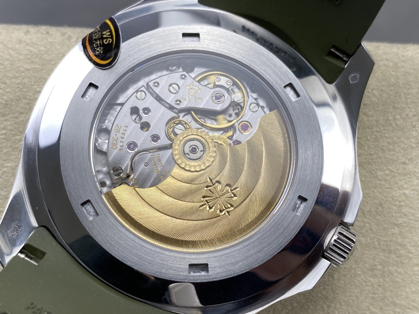 Patek Philippe Aquanaut Platinum Rubber strap Configuration F5C8DF 1:1 Superclone - Image 13