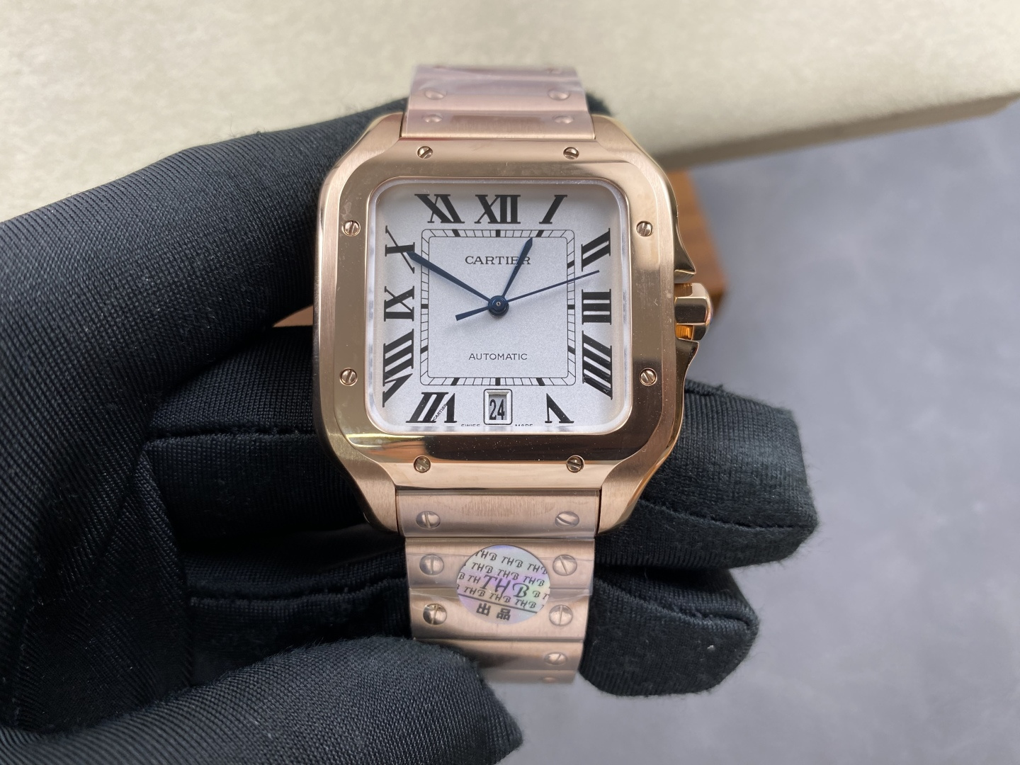 Cartier Santos 39.8 mm THB Factory Configuration 7AE1CF 1:1 Superclone