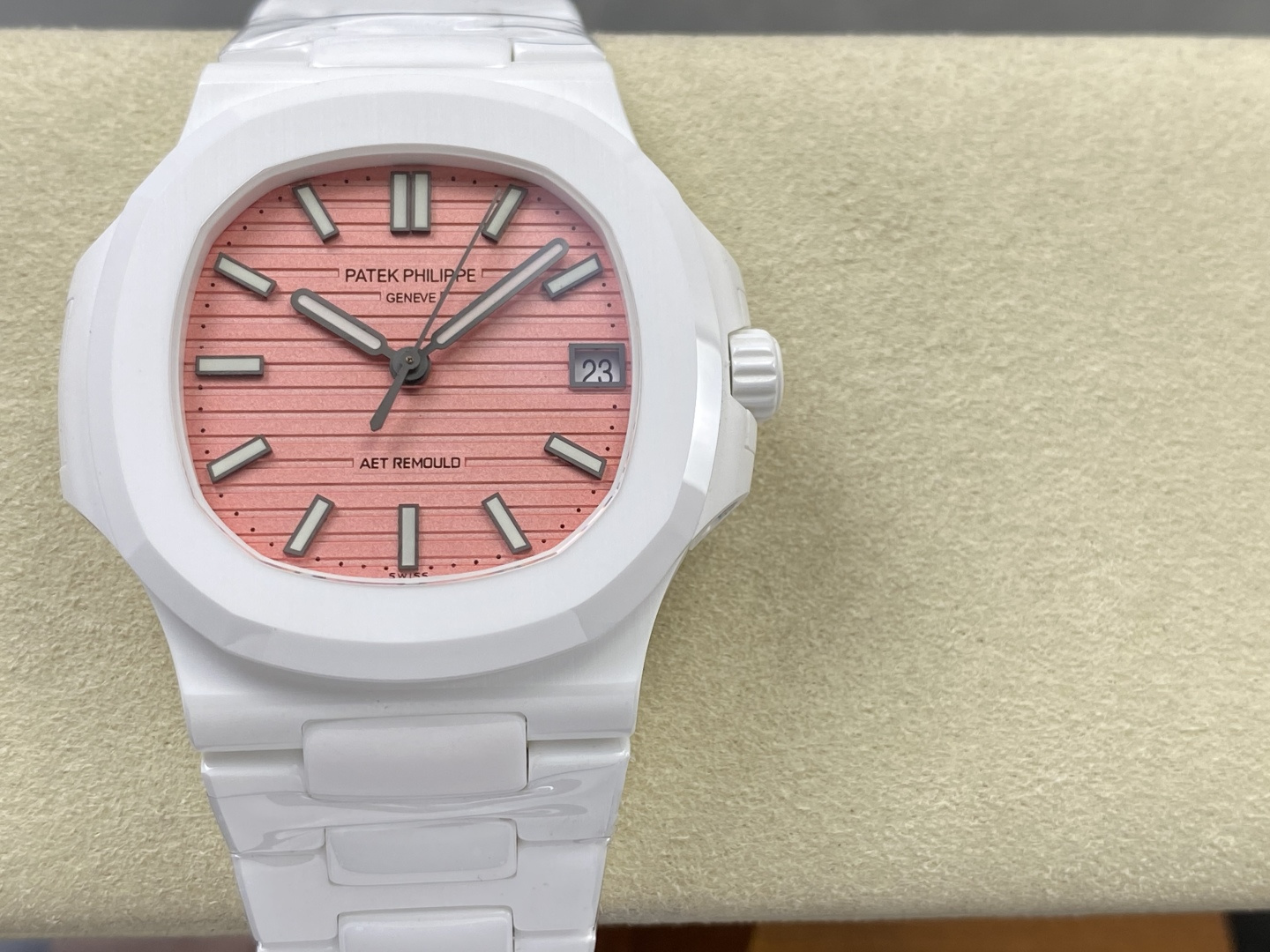Patek Philippe Nautilus 5711 Ceramic Rubber strap CLEAN Factory Configuration 560FC8 1:1 Superclone - Image 7