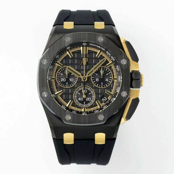 Audemars Piguet Royal Oak Offshore Stainless steel Rubber strap DDF Factory Configuration FFE6B2 1:1 Superclone