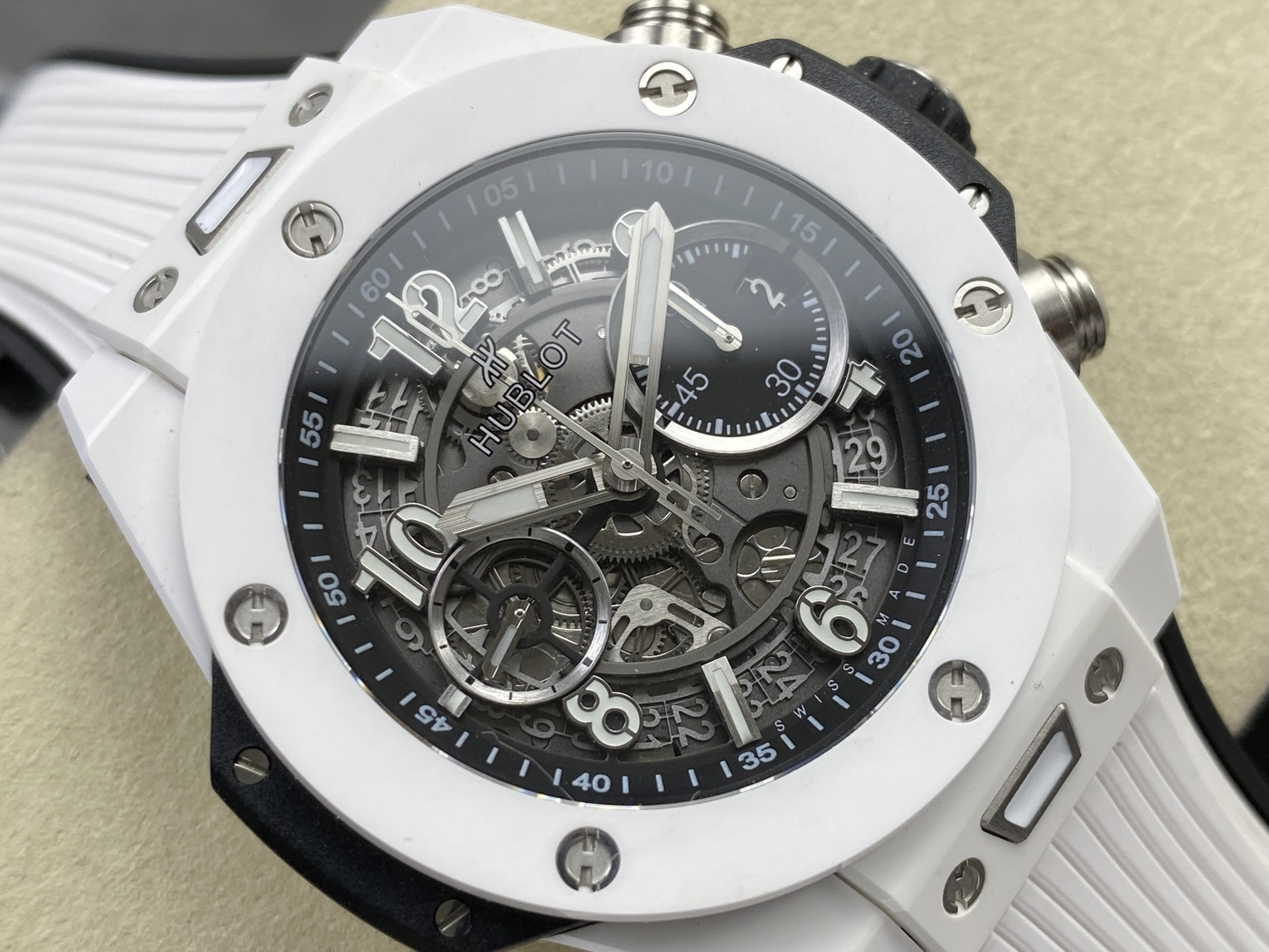 Hublot Big Bang Titanium 42 mm Chronograph BBF Factory Configuration 96DC89 1:1 Superclone - Image 12