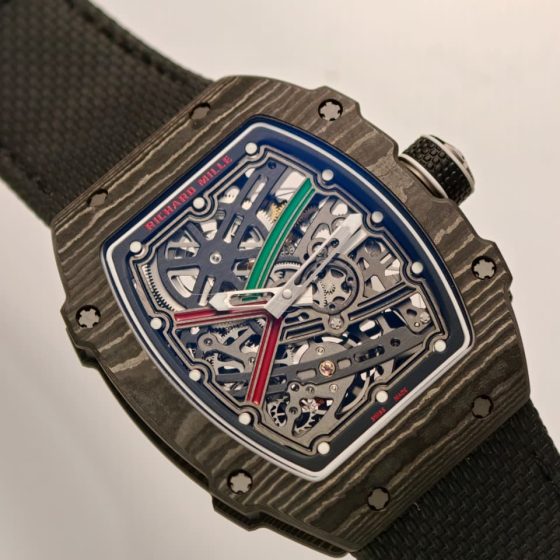 Richard Mille RM 067 RM67-02 Carbon composite Skeleton / openworked Configuration 5FC61B 1:1 Superclone