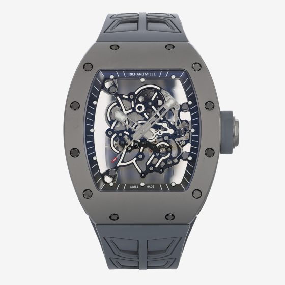 Richard Mille RM 055 RM055 Titanium 42.70 mm Manual-wind ZF Factory Configuration B5B0E4 1:1 Superclone