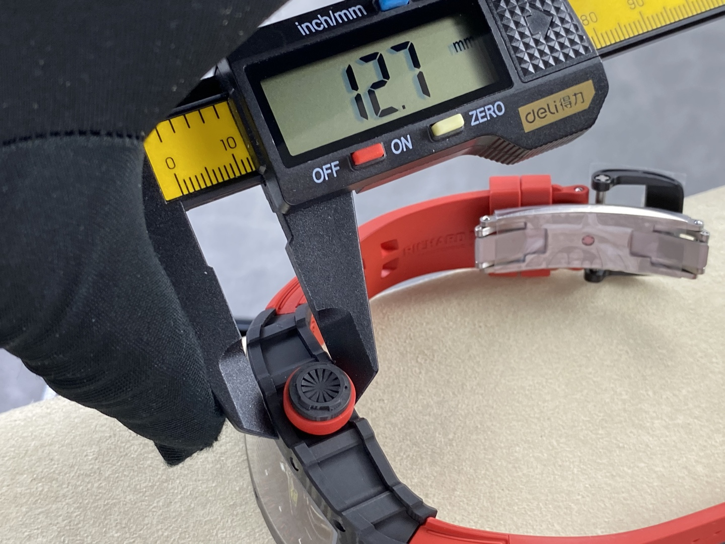 Richard Mille RM 035 RM35-02 Rubber strap 1:1 Superclone - Image 15