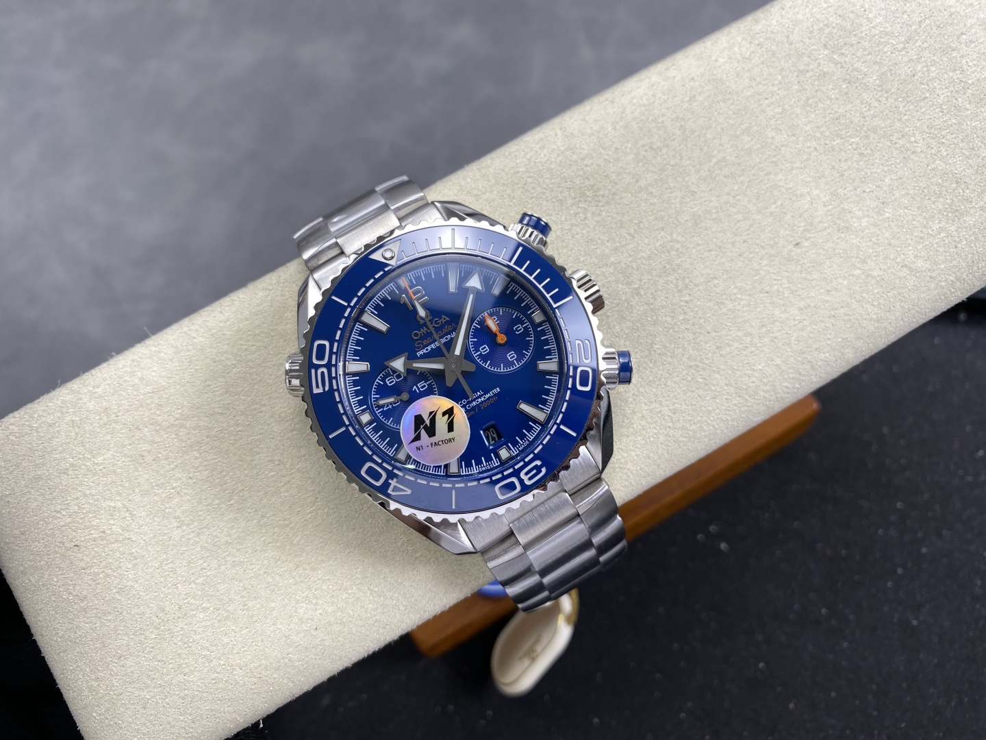 Omega Seamaster Planet Ocean 600M Co-Axial Master Chronometer Chronograph 45.5 mm 215.30.46.51.03.001 1:1 Superclone - Image 2