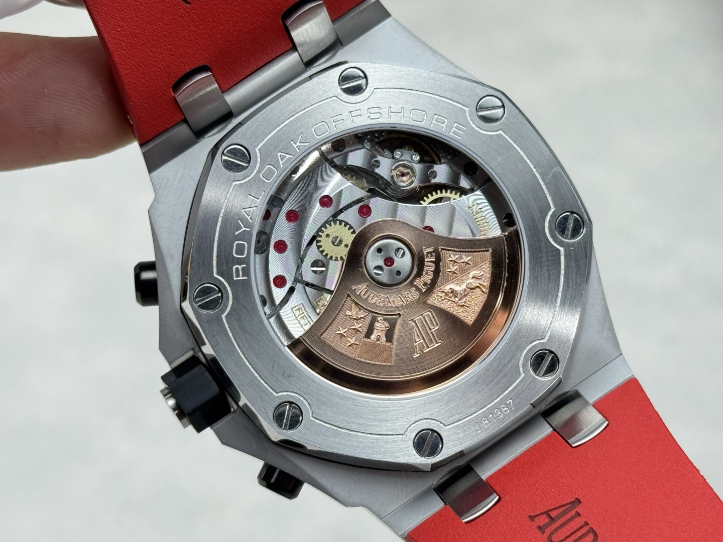 Audemars Piguet Royal Oak Offshore 26470 Stainless steel Rubber strap 42 mm Chronograph LS Factory Configuration 150FA6 1:1 Superclone - Image 9