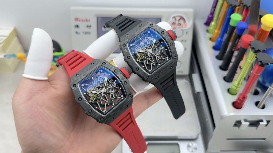 Richard Mille RM 035 RM35-02 Black dial Rubber strap Configuration 6BD278 1:1 Superclone