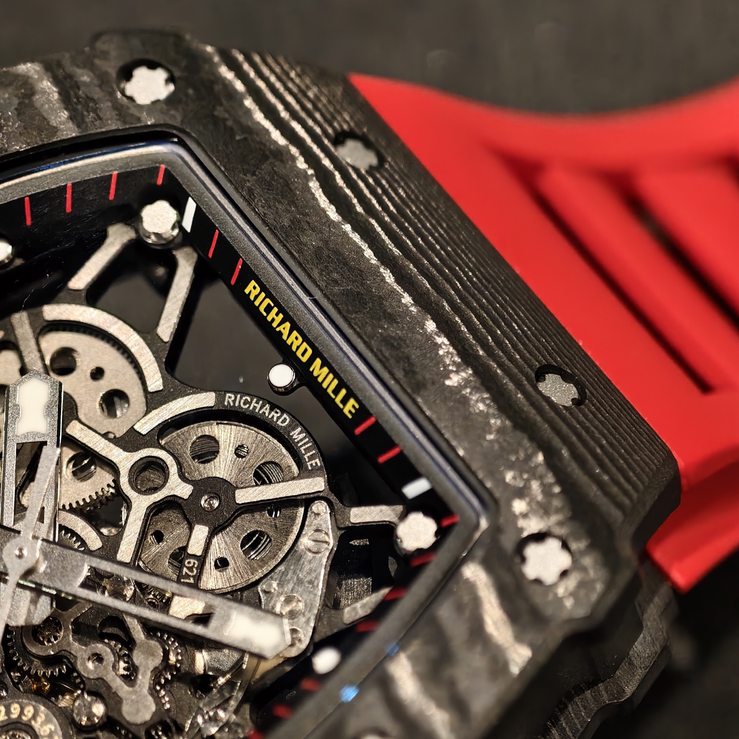 Richard Mille RM 035 RM35-02 Carbon composite Configuration 77D8E9 1:1 Superclone - Image 4