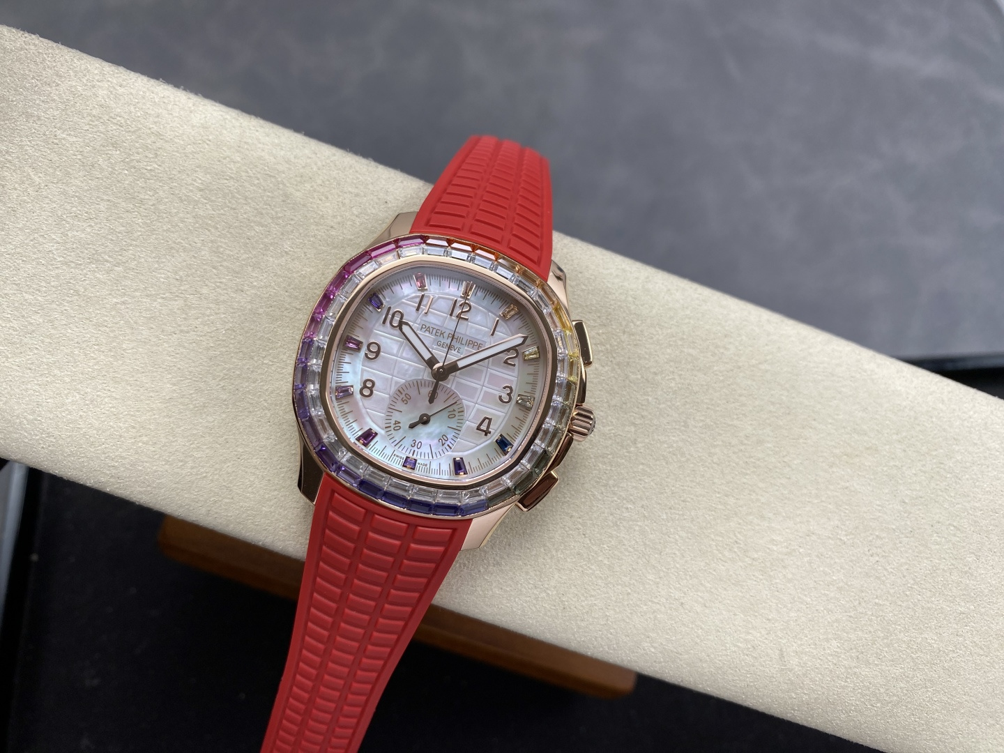 Patek Philippe Aquanaut Luce 7968/300R-001 Rainbow Chronograph 1:1 Superclone - Image 133