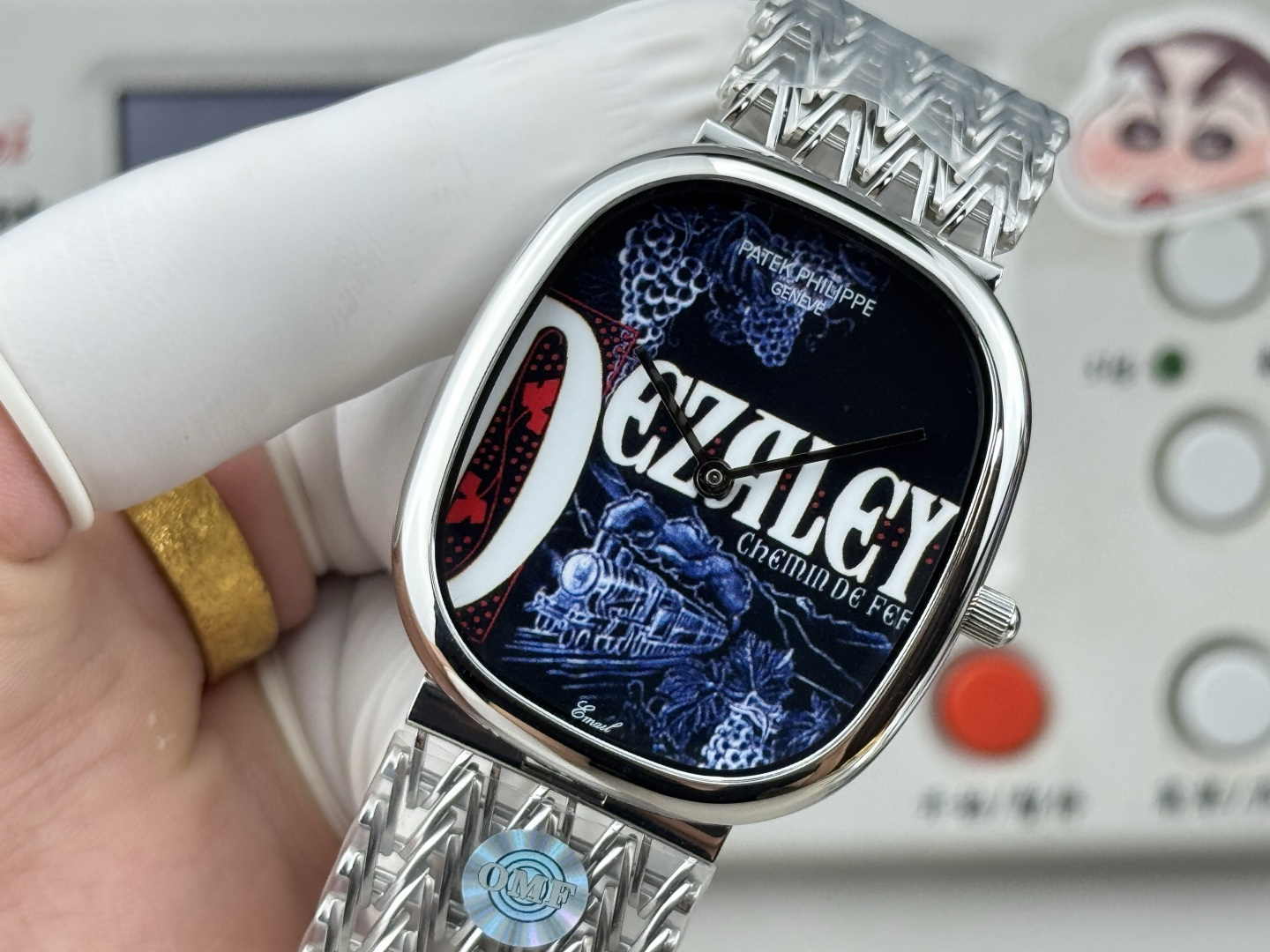 Patek Philippe Golden Ellipse 5738/50J-011 Yellow-Crested Cockatoo 1:1 Superclone - Image 6