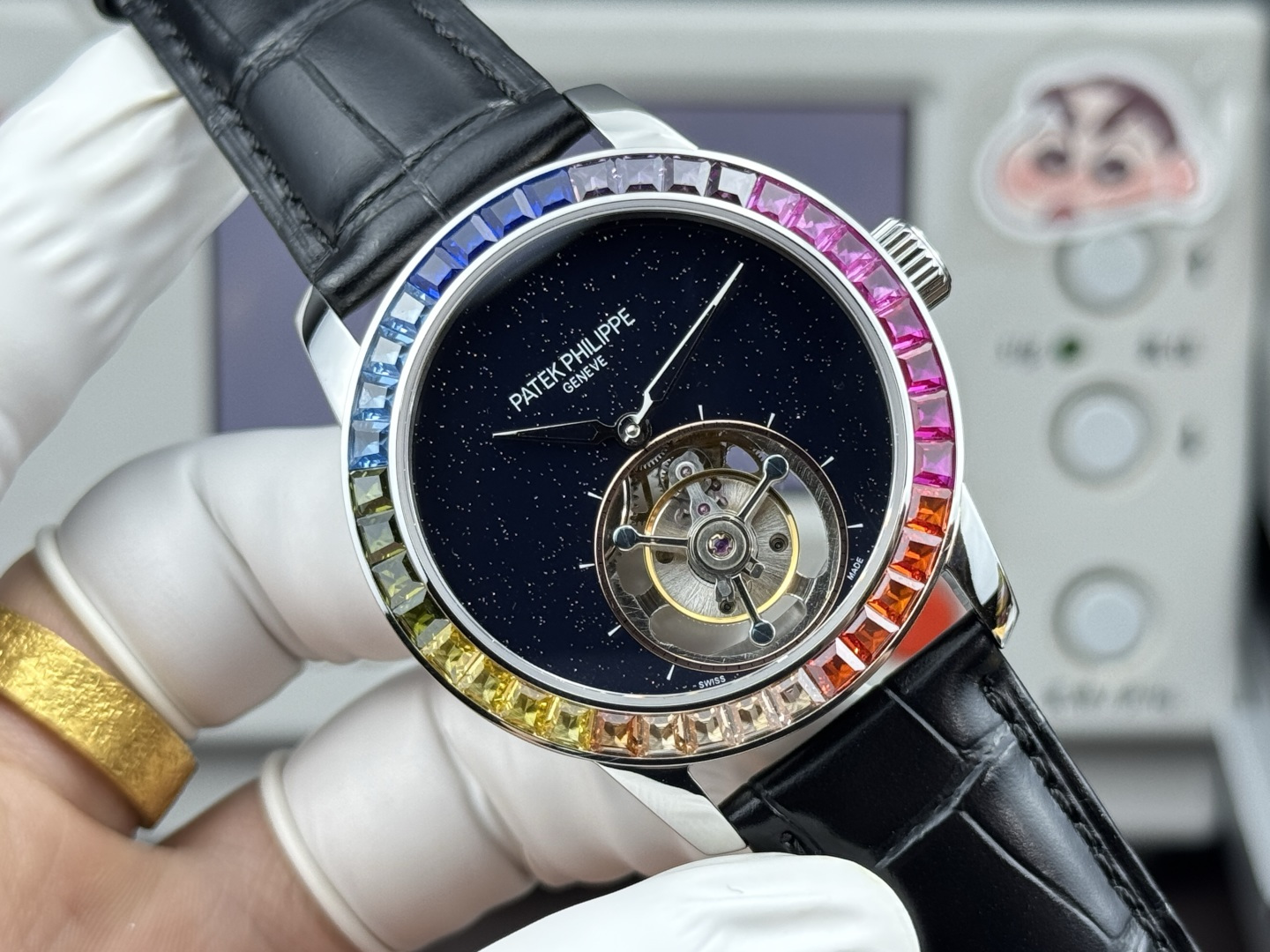 Patek Philippe Grand Complications 42 mm Tourbillon Manual-wind Configuration 53205F 1:1 Superclone - Image 6