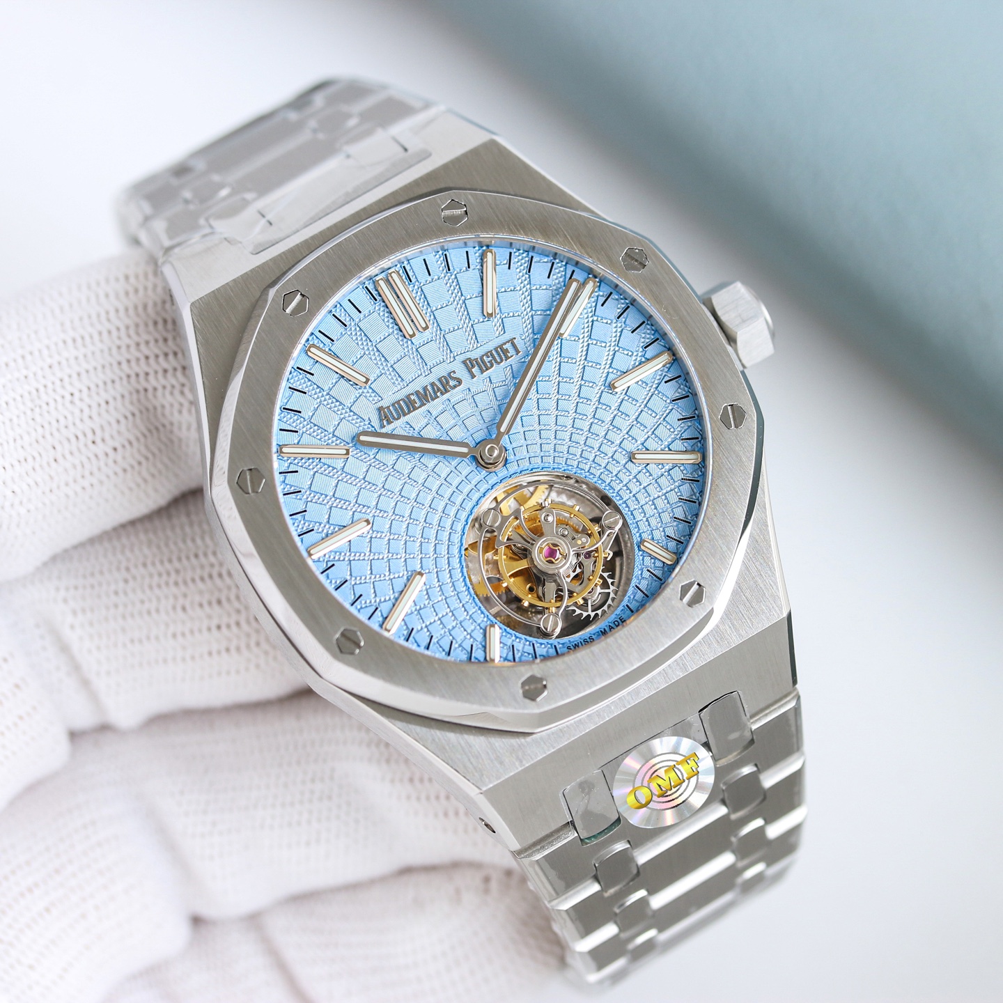 Audemars Piguet Royal Oak Tourbillon OMF Factory Configuration 5F52E5 1:1 Superclone - Image 7