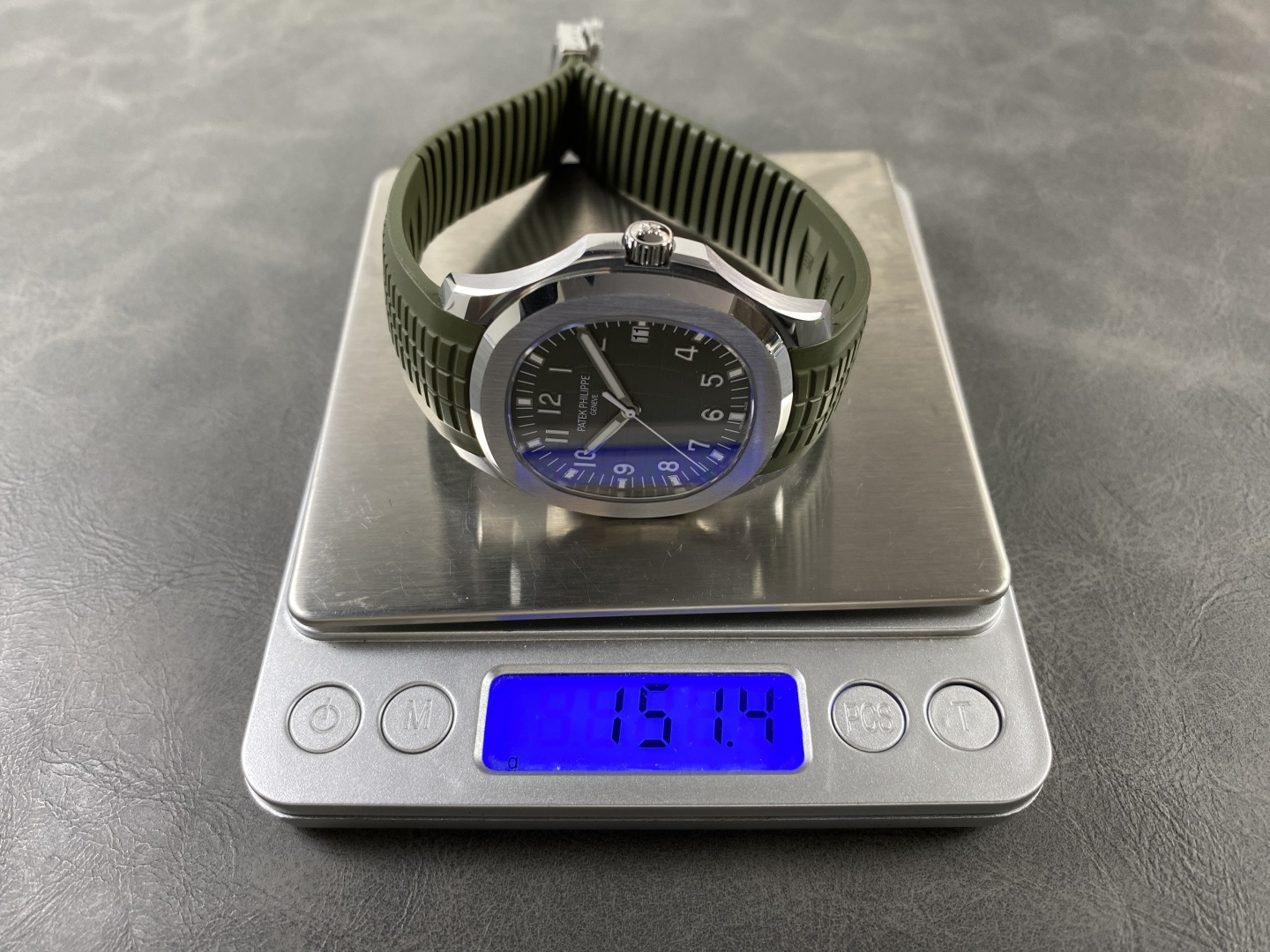 Patek Philippe Aquanaut Platinum Rubber strap Configuration F5C8DF 1:1 Superclone - Image 8