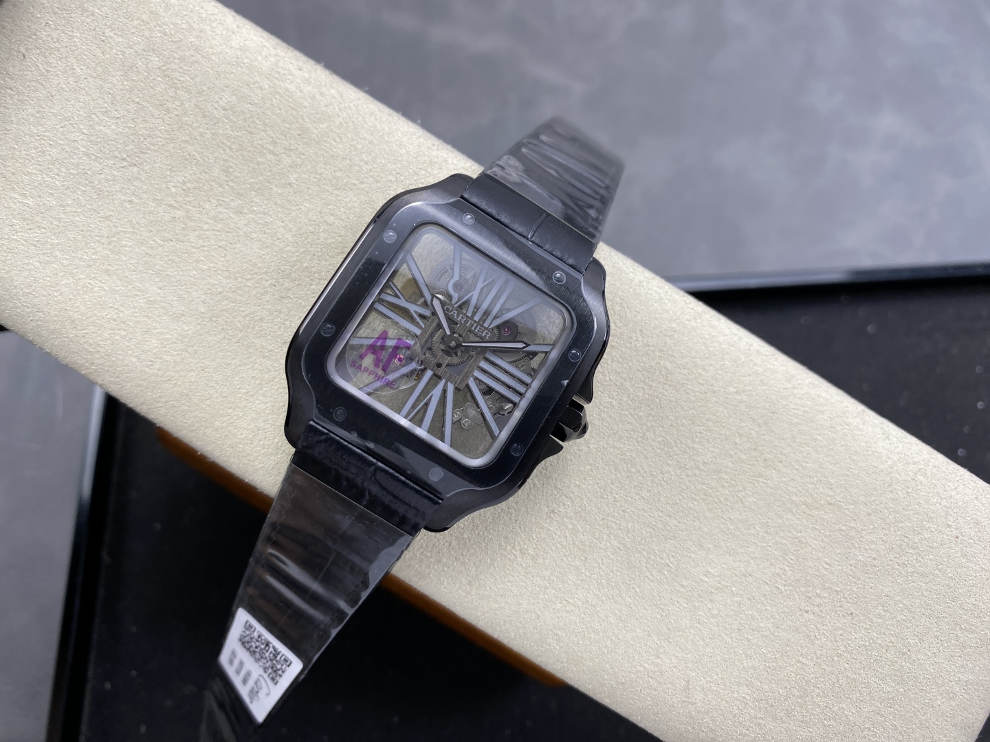 Cartier Santos de Cartier Skeleton 39.8 mm AF Factory Configuration E480C4 1:1 Superclone - Image 3